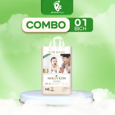 Tã Bỉm MOLLY KIDS Dán/Quần Cho Bé, Tã Bỉm Công Nghệ Hàn Quốc Cao Cấp Mỏng Nhẹ, Thấm Hút Tốt Size NB - 4XL
