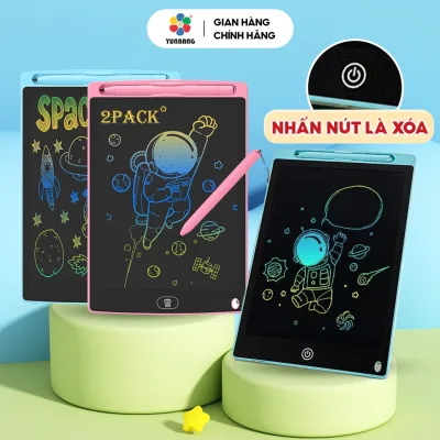 Đồ chơi, Bảng chữ viết tự xóa 16in,12in,10in đa sắc, Bảng vẽ tự xóa điện tử cho bé