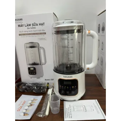 Máy xay sữa hạt YASAMI Nhật Bản Dung tích 1,5Lit BẢN NÂNG CẤP Lưỡi dao 48 cánh YSM129