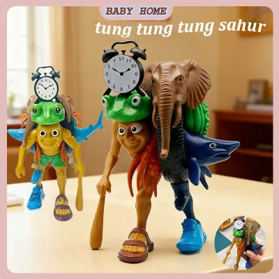 Tung Tung Tung Sahur Mô Hình Lắp Ghép 3d Mô Hình đồ Chơi Nhân Vật Hành động