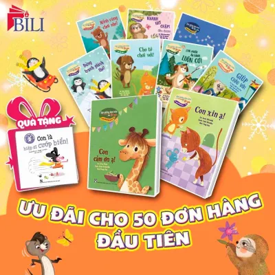 Bộ sách - Hạt Giống Tâm Hồn Cho Bé yêu (Cả bộ 9 cuốn) - Giáo Dục Sớm Cho Trẻ