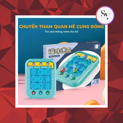 Đồ Chơi Thông Minh Board Game Mê Cung Bóng 3D Tư Duy Logic Cho Bé