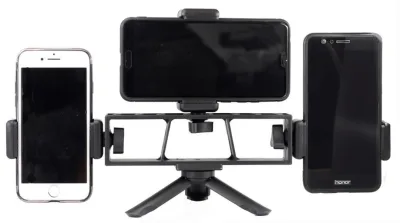 Đầu kẹp điện thoại đa chức năng cho chân máy ảnh, khung giữ điện thoại chắc chắn cho tripod, phụ kiện điện thoại giá rẻ