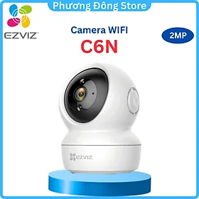 Camera Wifi Trong Nhà EZVIZ C6N 2M FHD 1080P Quay 355 độ - Đàm thoại 2 chiều - Hàng Chính Hãng