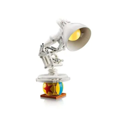 Tương thích với LEGO 21357 Đèn bàn nhỏ Pixar Mô hình đồ chơi lắp ráp Trang trí quà sinh nhật cho trai và bé gái