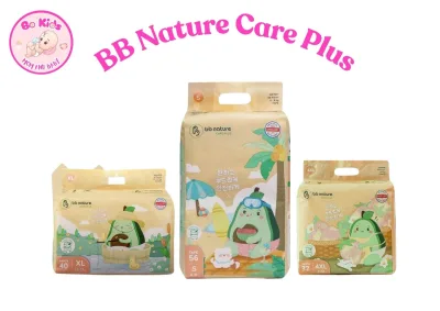 [KHÔNG QUÀ] Tã/bỉm BB NATURE CARE PLUS sợi tre hữu cơ Hàn Quốc đủ size cho bé