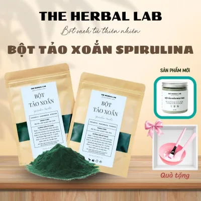 Bột Tảo xoắn nguyên chất The Herbal Lab - Đã Được Kiểm Nghiệm