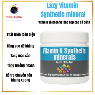 Lazy Vitamin & Synthetic mineral Khoáng và vitamin tổng hợp cao cấp cho cá phát triển toàn diện