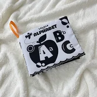 Sách Vải Song Ngữ Lalala baby Đa Giác Quan Cho Bé Sơ Sinh Size Mini 12x12cm - (0-12 tháng)