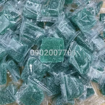 Delicious Childhood Mint Marshmallows - Snacks