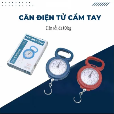 Cân cầm tay Mini sieu tiện lợi cân di động 10kg cân nhà bếp dụng cụ nhà bếp mini tiện lợi
