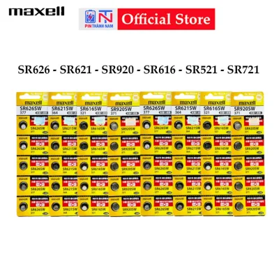 Pin Đồng Hồ Đeo Tay Maxell SR626 / SR621 / SR920 / SR616 / SR521 / SR721 Chính Hãng