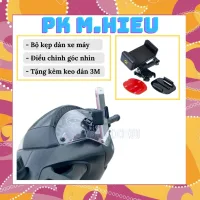 Kẹp điện thoại dán lên đồng hồ xe máy có đế Xoay điều chỉnh hướng nhìn