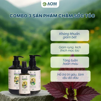Combo 3 sản phẩm chăm sóc tóc