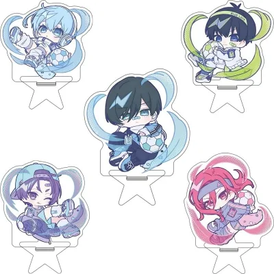 Standee Blue Lock mô hình Anime Mica Acrylic chibi Isagi Yoichi Chigiri Hyoma Niko Ikki trang trí bàn học quà tặng 10cm