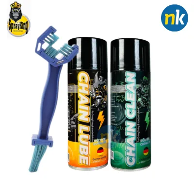 Chai xịt vệ sinh sên, xích, bảo dưỡng, bôi trơn sên SPRAYKING dùng cho xe máy, xe mô tô sên phốt cao su phukien6868