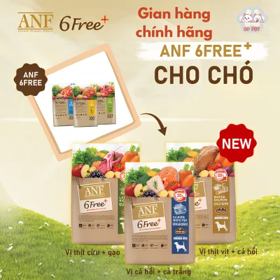 ANF 6FREE+ Phiên Bản Nâng Cấp - Hạt Thức Ăn Cao Cấp Cho Chó - ANF 6Free Plus - Hàn Quốc
