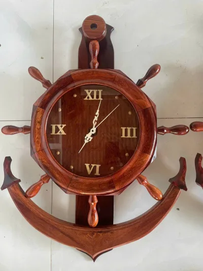 High-Quality Rosewood Clock 70cm High - New Model