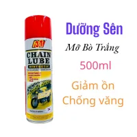 Chai Dưỡng Sên Mỡ Bò 3T Chain Lube 500ml Bảo Dưỡng Xích Bôi Trơn Giảm Ồn Chống Văng Dùng Cho Xe Máy