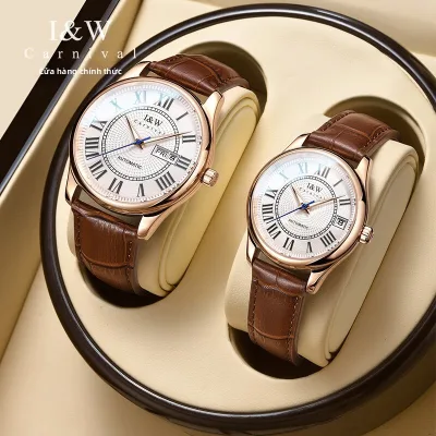 I&W | Đồng Hồ Cơ Tự Động Đôi