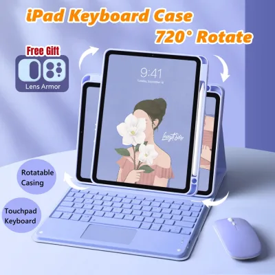 NIXXOS Bao Da Máy Tính Bảng Có Thể Xoay Được 7200 Cho Ipadnixxos / ipad° Bao Da Máy Tính Bảng Có Ngăn Đựng Bút Cho ipad 10.9 '' ipad 10th gen air4 air5 pro 11 inch 10.2 ipad 9th / 8th / 7th
