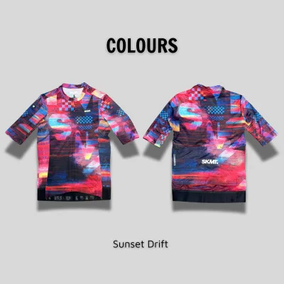 Skmt Sunset Drift Short-Sleeve T-Shirt for Men and Women - Skmt Brand New Arrival from Monton