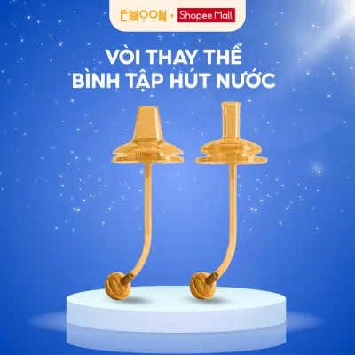 Núm thay thế bình tập hút nước tritan chất liệu silicone mềm mại, an toàn