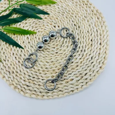 Quai túi xách màu bạc gắn túi xách handmade - Phụ kiện túi ví