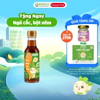 Nước Mắm Ăn Dặm Cho Bé Anpaso 120ml - Nước mắm nguyên chất 40 độ Đạm