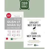 Sách - Combo Kỹ Năng Quản Lý Nhân Sự Chuyên Nghiệp + Dẫn Dắt Một Bầy Sói Hay Chăn Một Đàn Cừu