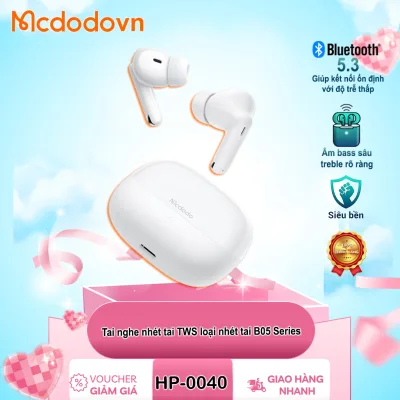 Mcdodo Hp-0040 / Hp-0041 Wireless Headphones – Tws In-Ear Type B05 Series, Vivid and Stable Sound