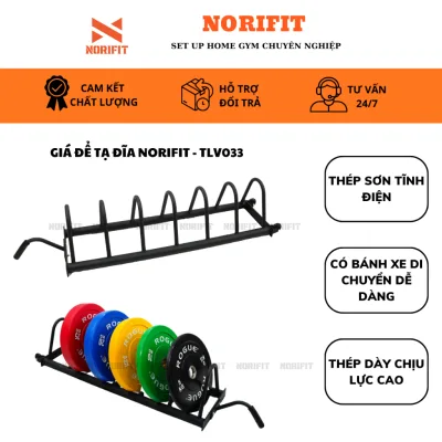 Giá Để Tạ Đĩa Giá Để Tạ Màu Dễ Dàng Di Chuyển Set Up Home Gym Private Phòng Gym Chuyên Nghiệp TLV033 - TLV127