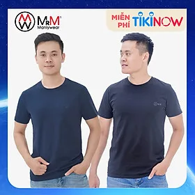 Combo 2 Áo thun nam Cotton Compact Premium trẻ trung thấm hút mồ hôi, co giãn 4 chiều MRM Manlywear