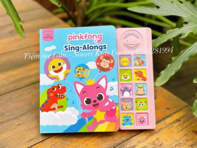 SÁCH ÂM THANH - SÁCH NHẠC BABY SHARK PINGFONG (SOUND BOOK CHÍNH HÃNG)