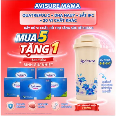 Viên uống Avisure Mama bổ sung vitamin, khoáng chất cho cho mẹ bầu