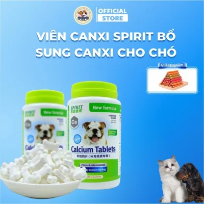 Bổ sung canxi vitamin dưỡng chất khoáng đẹp lông dưỡng da cho chó mèo gia huy pet shop