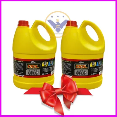Combo 2 Dung dịch làm đen và bảo dưỡng bóng lốp ô tô, xe máy ODL - can 5L