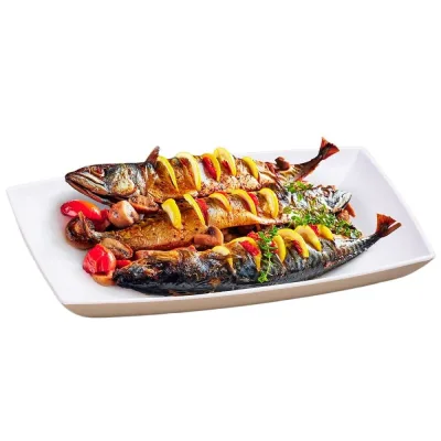 Đĩa chữ nhật 2 màu nhựa VIỆT NHẬT - Sâu lòng, đựng đồ ăn vặt, cá, bánh kẹo - 1268