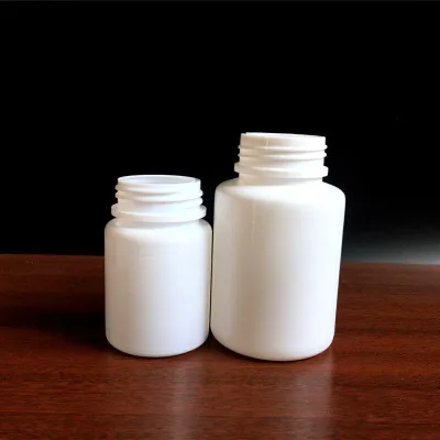 Lọ nhựa dược trắng HDPE nắp nhấn chọn size, vỏ lọ dược phẩm đựng viên nang, viên nén, viên hoàn, thực phẩm chức năng Randy