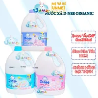 Nước Xả Vải Quần Áo Trẻ Em An Toàn Cho Da Bé D-NEE 2800ml, Đủ Màu Xanh Dương, Xanh Lá, Tím, Hồng, Trắng - Hàng Chính Hãng Dnee Đại Thịnh