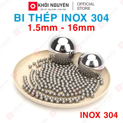 Bi Thép Inox 304 (1.5mm - 12mm) Thay Thế Sửa Thiết Bị Y Tế, Điện Tử, Ray Trượt, Máy Móc Cơ Khí