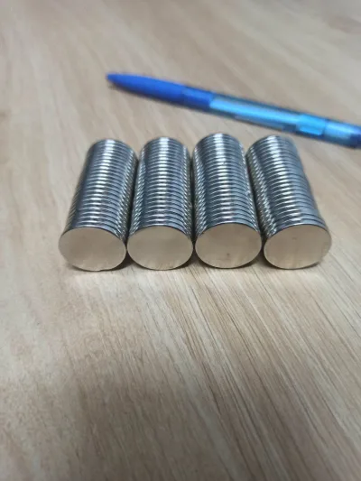 Magnets for Making Leather Bags and Wallets, Super Sticky Magnets for Making Boxes D20X2Mm - 5 Pieces