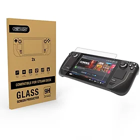 Miếng Dán Kính Cường Lực cho Máy Chơi Game Valve Steam Deck / Steam Deck OLED (Bộ 2 Miếng) - Hàng Chính Hãng
