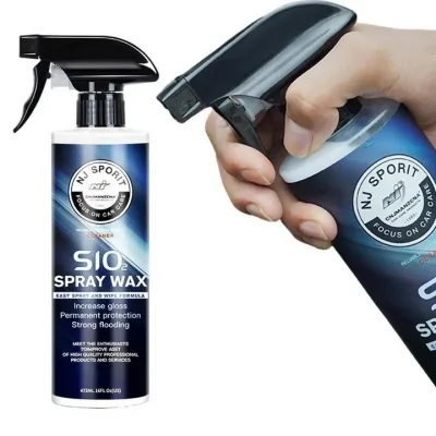 🎉 Chai Xịt Lau Xe Dưỡng Sáng Bóng Bảo Vệ Màu Sơn SIO2 NJSPORIT Cao Cấp 🎁