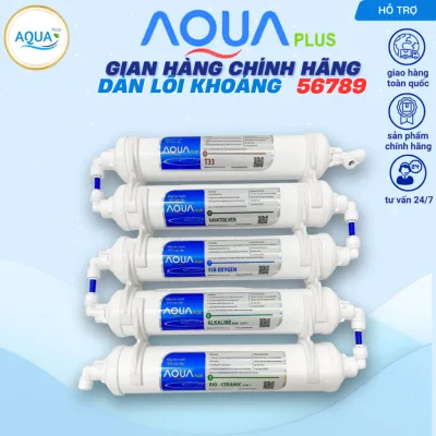 Bộ Lõi Tạo Khoáng Aqua 5,6,7,8,9 Lắp Đặt Cho Các Loại Máy Lọc Ro