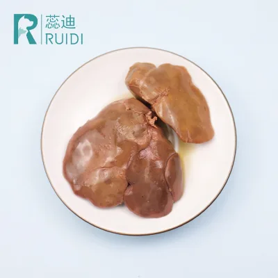 Đồ ăn nhẹ cho chó và mèo Gan gà hấp trộn với thức ăn Gói thức ăn ướt Chó và Mèo