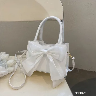 Túi xách nữ đeo chéo 2 quai đính Nơ dáng vuông giá rẻ, Túi quai xách sang chảnh Như Store - TXN240