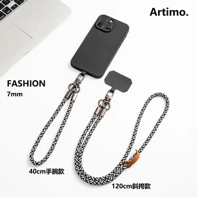 Dây buộc điện thoại di động dài cấp Nhật Bản Vỏ điện thoại đeo chéo Dây đeo điện thoại di động Dây đeo điện thoại Dây đeo cổ Dây đeo máy ảnh chắc chắn