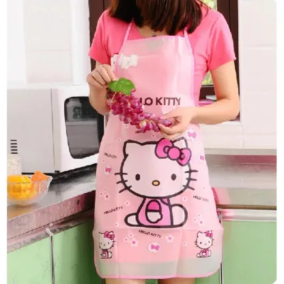 Cute animal-shaped cooking apron, waterproof, cute style kitchen apron, cooking accessories, effective clothing protection