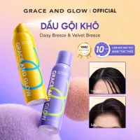 Dầu gội khô phồng tóc Grace and Glow Velvet Opium/Daisy Breeze 150ml kiềm dầu lâu bết giúp giải cứu tóc bết lưu
